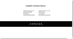 Desktop Screenshot of norbert-wangen-design.com